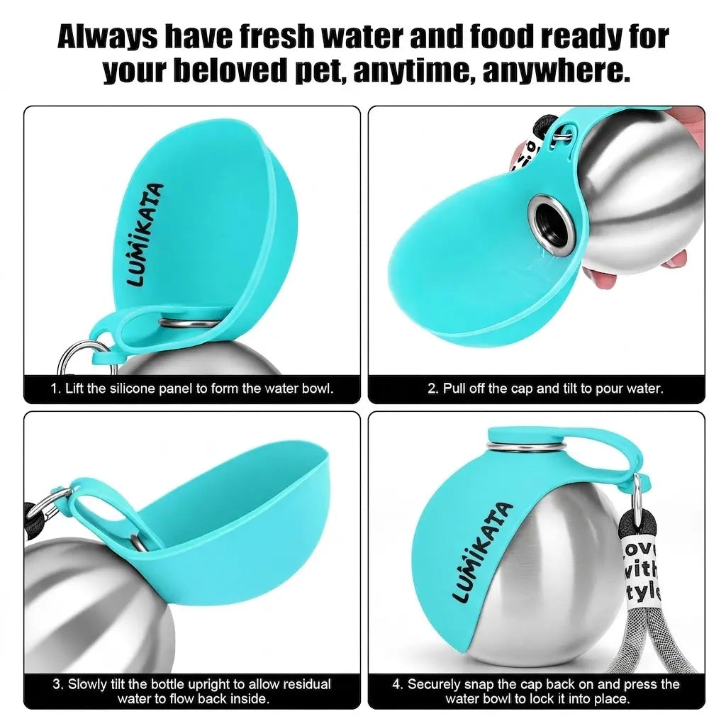 PawSip Portable Water Bottle