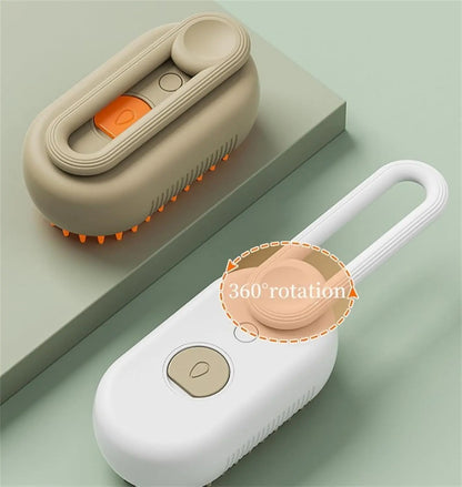 3-in-1 Steam Grooming Brush