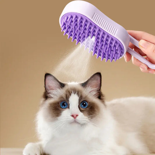 3-in-1 Steam Grooming Brush